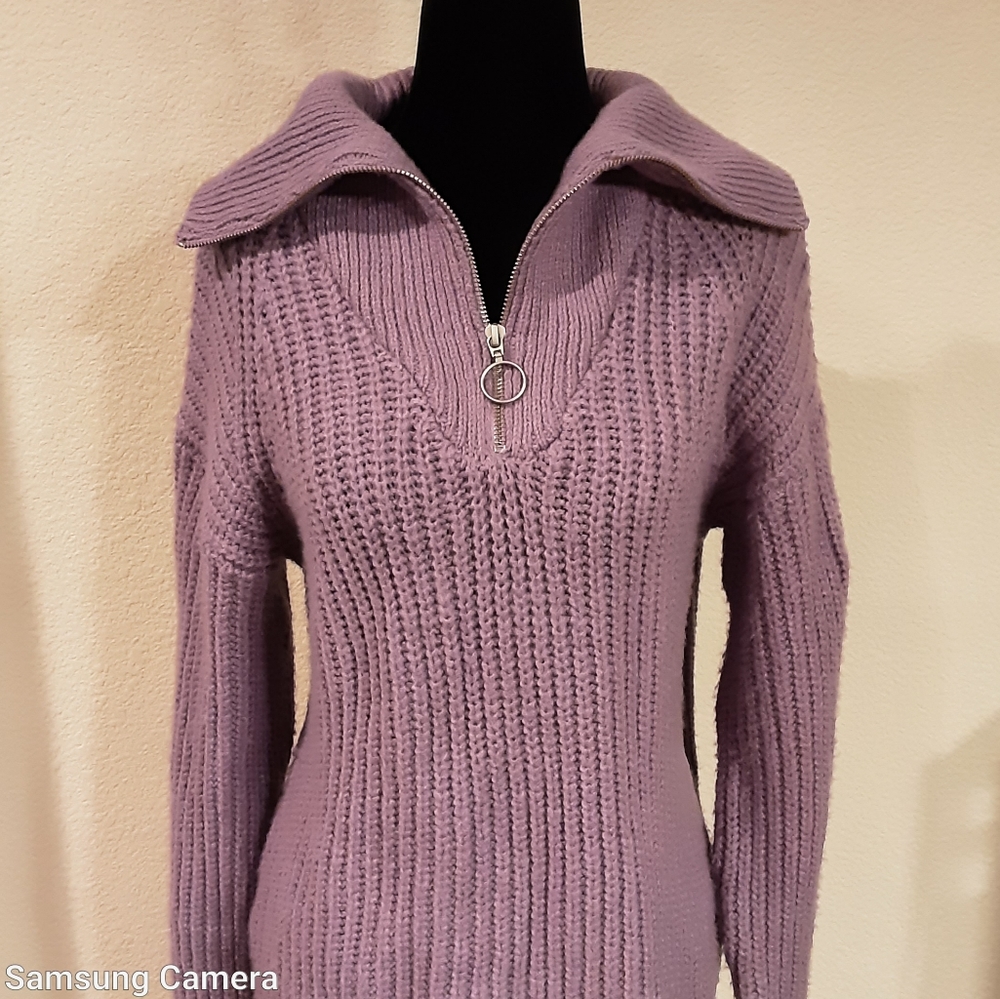 ♡♡♡♡♡  NWOT, BP by Nordstrom plum knit sweater